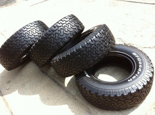 ขายยาง BF Goodrich Allterrain ขนาด 265 75 r16  ปี10
