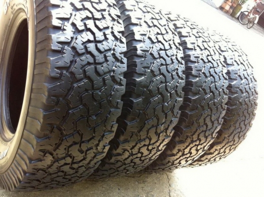 ขายยาง BF Goodrich Allterrain ขนาด 265 75 r16  ปี10