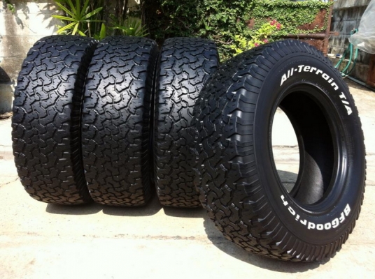 ขายยาง BF Goodrich Allterrain ขนาด 265 75 r16  ปี10