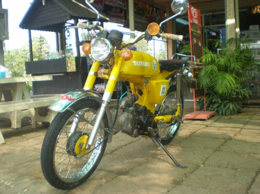 ขอขาย A100 สีเหลือง เครื่องสแมส ขี่ได้ปกติ(สตาร์ทที่เดียวติด)