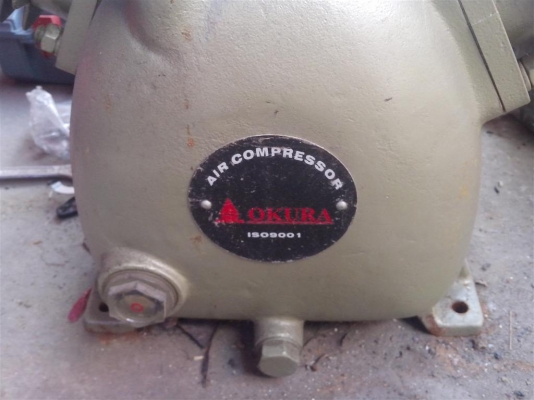 ขายหัวปั๊มลม 5 HP OKURA  ของใหม่ครับ จัดส่งได้ทั่วประเทศ