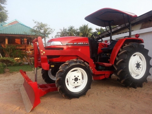 ยันร์ม่า EF453 T 4 WD 2 เพลา พร้อมใบมีดดันหน้า ขายตามสภาพถูกๆ