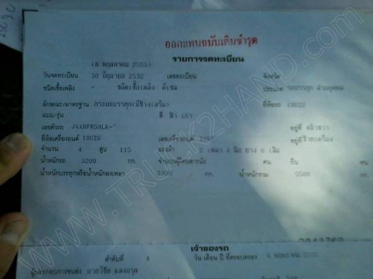 รถบรรทุก 6 ล้อ ยี่ห้อ ISUZU รุ่น NPR 115แรง รถบรรทุก 6 ล้อ ยี่ห้อ ISUZU รุ่น NPR 115แรง