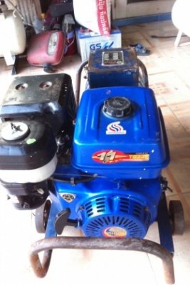 เครื่องปั่นไฟเชื่ิอมได้ ไดร์ 3 kw ของประเทศอังกฤษ เครื่องไทเกอร์ 11 hp พร้อมใช้งาน