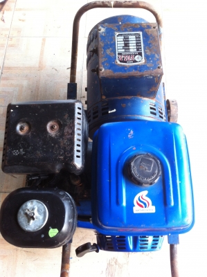 เครื่องปั่นไฟเชื่ิอมได้ ไดร์ 3 kw ของประเทศอังกฤษ เครื่องไทเกอร์ 11 hp พร้อมใช้งาน