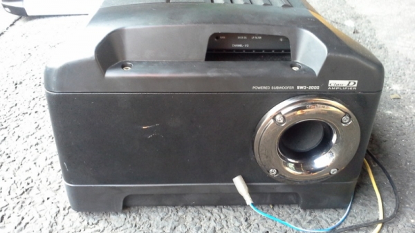 Alpine Sub Base Class D ตู้ซับเบสระดับพรีเมี่ยม มีแอมป์ในตัว