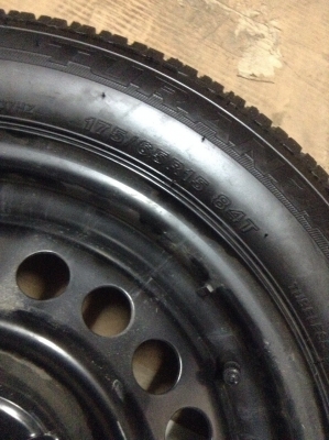 ขายยางป้ายแดงบริสโตน 175 65 15 ปี3413 ถูกก