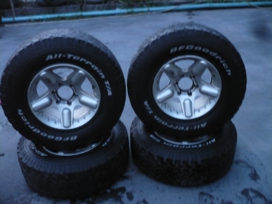 แม็กjapanแท้8x16พร้อมยางBF-ALL