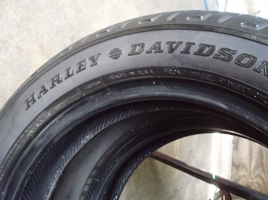 ยาง Dunlop Harley-Davidson MADE IN USA แท้