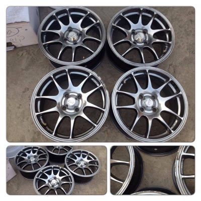 ขายแม็กมือ2 WORK EMOTION CR ขอบ 15 4รู100 ราคา 4,500 บาทถูก