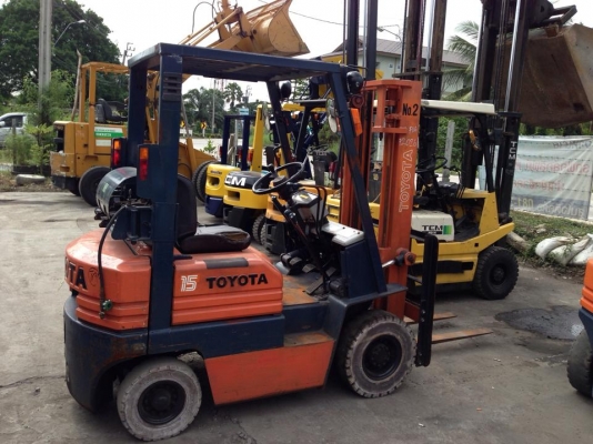 ขาย TOYOTA 5FG15 เบนซิล+LPG  รถนอกเก่าญี่ปุ่น