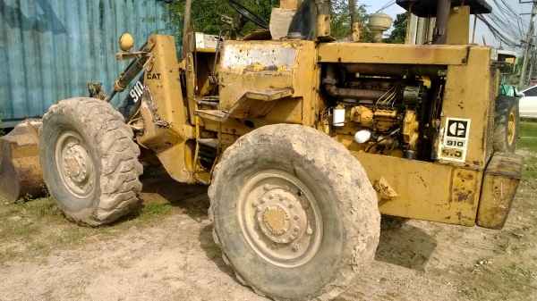 CAT910 รถตักเอวอ่อน สภาพเดิม รถดีสีไม่สวย รถไว้ตักขื้ปูน...เอวแน่น เครื่องแน่น CAT910 รถตักเอวอ่อน สภาพเดิม รถดีสีไม่สวย รถไว้ตักขื้ปูน...เอวแน่น เครื่องแน่น