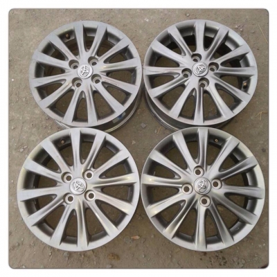 ขายแม็กซ์15 Toyota New Vios 12ก้านรมดำ ราคา 6,500 บ.ราคาถูก