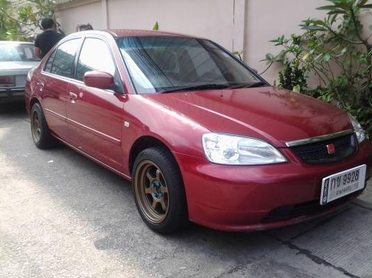 CIVIC  diamension  01'   v-tec levแต่งพอสวยพร้อมใช้