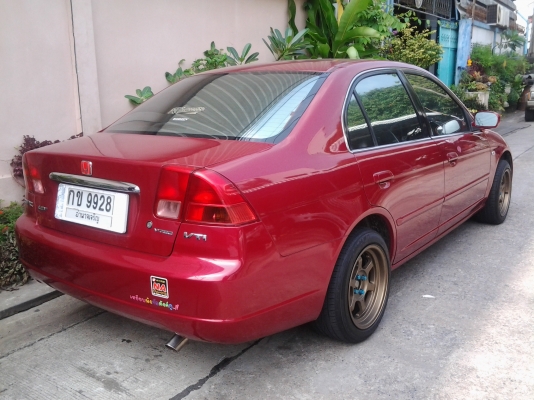 CIVIC  diamension  01'   v-tec levแต่งพอสวยพร้อมใช้