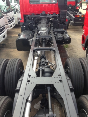 สิบล้อดั้มพ์ รุ่นFV51JKD พร้อมรถพ่วง 3 เพลา