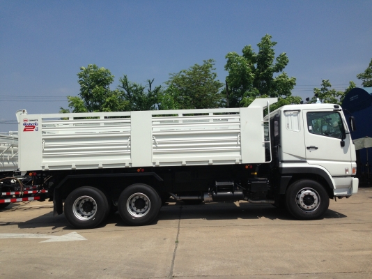 สิบล้อดั้มพ์ รุ่นFV51JKD พร้อมรถพ่วง 3 เพลา