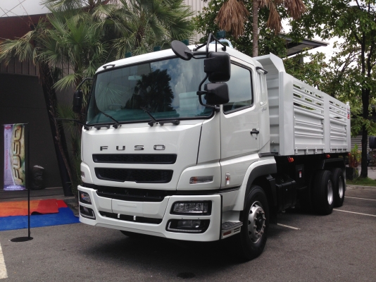 สิบล้อดั้มพ์ รุ่นFV51JKD พร้อมรถพ่วง 3 เพลา