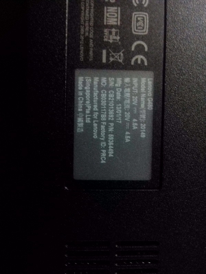 ขาย Lenovo  G480