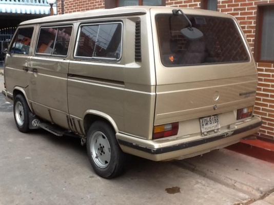 ขาย VW T3 ปี 1991 เกียร์ออโต หัวฉีด แก๊ส LPG 120,000฿