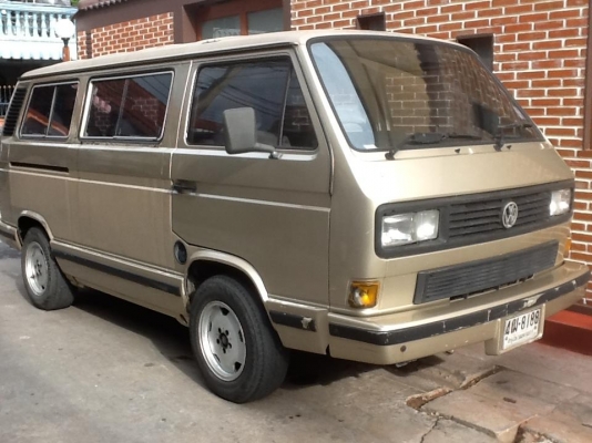 ขาย VW T3 ปี 1991 เกียร์ออโต หัวฉีด แก๊ส LPG 120,000฿