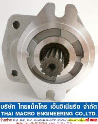 ปั๊มไฮดรอลิก รถบรรทุกติดเครน 3-5 ตัน #52L เสื้อหนา 72 mm ปั๊มหมุนซ้าย