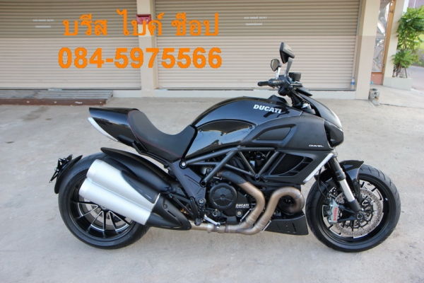 ปรับราคาขาย DUCATI DIAVEL ABS ปี2013 ไมล์ 700 กิโล ป้ายแดง+++ รับแลกเทริน
