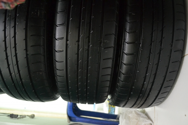 ขายล้อแม็ก Mazda 2 รุ่นท็อป ขอบ 16 พร้อมยาง ดันลอป 195/45/16 ปี12