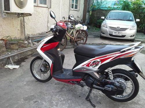 MIO 125 RR ปี 55 แดง ขาว รถบ้าน เครื่องแน่น ชุดสีสด เอกสารครบ ซื้อแล้วไม่ผิดหวังแน่นอนจ้า