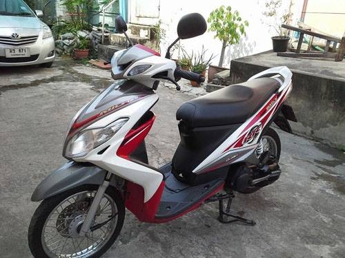 MIO 125 RR ปี 55 แดง ขาว รถบ้าน เครื่องแน่น ชุดสีสด เอกสารครบ ซื้อแล้วไม่ผิดหวังแน่นอนจ้า