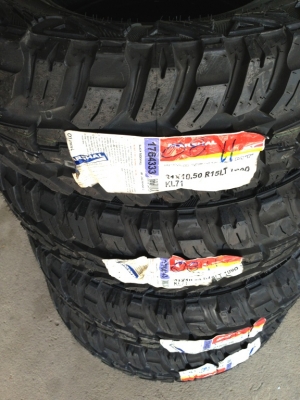 - ขายยาง MUD31 ใหม่ถูกลดราคา