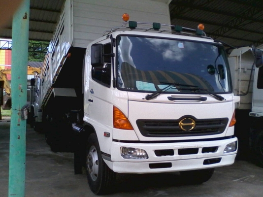 10ล้อดั้มพ์ ยี่ห้อHINO MEGA 260แรงม้า ปี47 มี2คัน เกียรetonทั้ง2คัน กะบะดั้มสามมิตรทั้ง2คัน