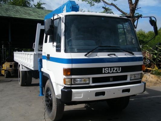 ขายรถ6ล้ออีซูซุร็อคกี้กระบะช่วงยาวติดเครนtadano3ตัน3ท่อนสวยมาก ติดต่อ0818799377