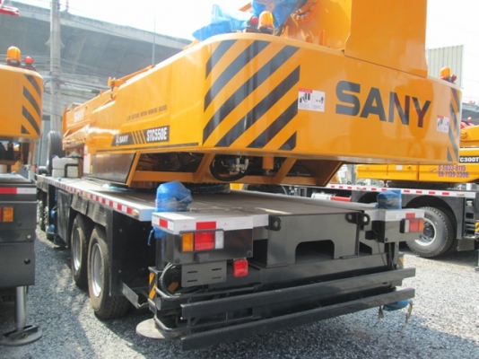 จำหน่ายรถเครน ยี่ห้อ SANY 55 ตัน ตัวใหม่ล่าสุดป้อมขวา + จิ๊ปใต้ท้อง+ประตูสไลด์