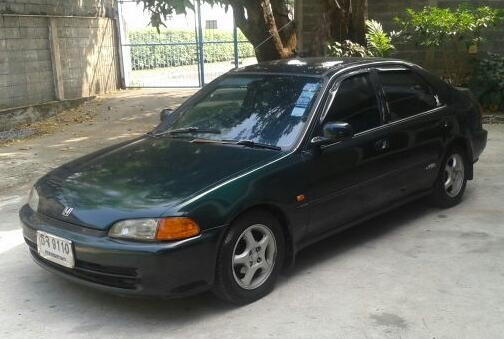 ด่วน..Civicเครื่องหัวฉีดV-TECHใช้ได้2ระบบน้ำมัน+LPGเกียร์Autoก.ไฟฟ้าแอร์หนาวสีดีภาษี57(พร้อมขับส่ง)