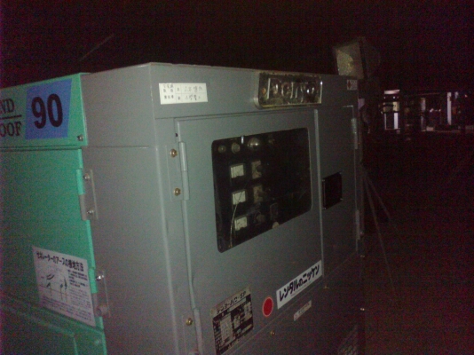 ขายด่วน เครื่องปั่นไฟสภาพดี มือสองจากญี่ปุ่น พร้อมใช้งาน