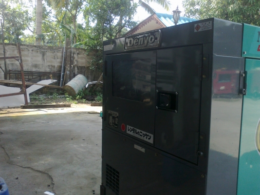 ขายด่วน เครื่องปั่นไฟสภาพดี มือสองจากญี่ปุ่น พร้อมใช้งาน