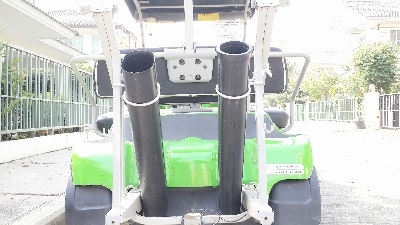 ขายถูกๆ รถกอล์ฟ 4 ที่นั่ง Hitachi แต่งไสตล์ Angry Bird