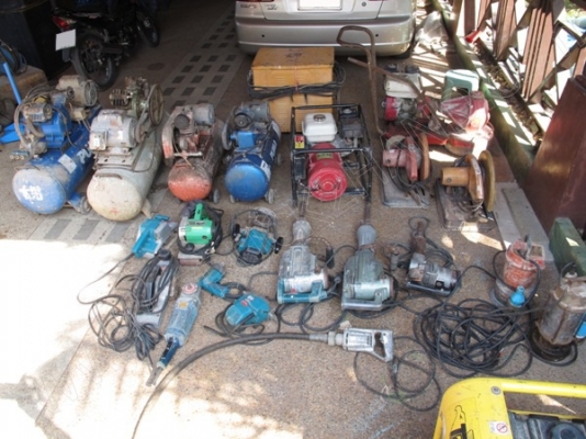 อุปกรณ์เครื่องมือช่าง-เครื่องใช้ไฟฟ้า 28 รายการ มูลค่าหลายแสนบาท ขายเพื่อเลิกกิจการ