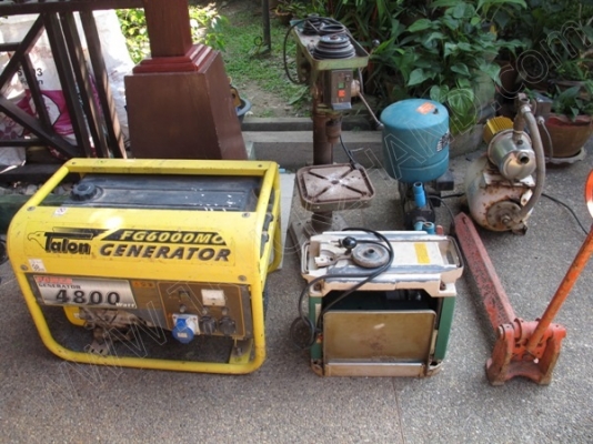 อุปกรณ์เครื่องมือช่าง-เครื่องใช้ไฟฟ้า 28 รายการ มูลค่าหลายแสนบาท ขายเพื่อเลิกกิจการ