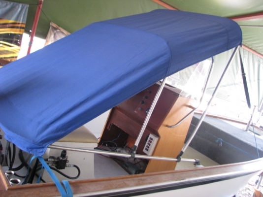 หลังคาผ้าใบ ขาแสตนเลส อย่างดี (ขายแล้วครับ)