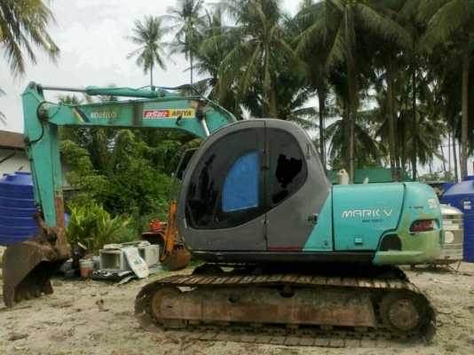 KOBELCO 120 MAKE 5 เครื่องเดิมปั้มเดิม ไฟฟ้าเต็ม ช่วงล่างสวย พร้อมใช้