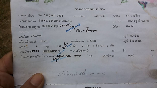 ***ขายแล้วครับขอบคุณ Truck2hand ขาย6ล้อดั๊มดิน ราคาเบาๆ "ซื้อ1ได้2เครื่อง" ISUZU KS คัสซี77 วางเครื่องNISSAN ED60 100HP(ไม่มีใบคุม)เครื่องดี แรงดี ติดง่าย ไม่เยิ้ม เผาหัว ช่วงล่างFหลัง(Fเล็ก) คัสซีดี มีตามดบ้าง ข้างในคัสซีสวย กระบะดั๊มเหล็ก4ตัน