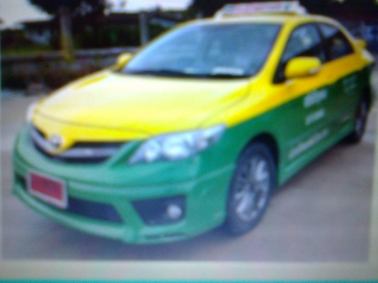 ขายแท็กซี่ป้ายแดง  เกียร์ออโต้ 7สปีด ติดNGVหัวฉีดถังใหญ่