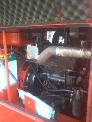 เครื่องเชื่อมนำเข้าจากญี่ปุ่นดีเชล 3สูบ พร้อมปั่นไฟ พร้อมใช้งาน