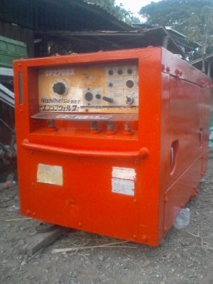 เครื่องเชื่อมนำเข้าจากญี่ปุ่นดีเชล 3สูบ พร้อมปั่นไฟ พร้อมใช้งาน