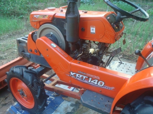 รถไถ KRT140 PLUS อุปกรณ์มีล้อเหล็ก มีดดันหน้า ผาน 3