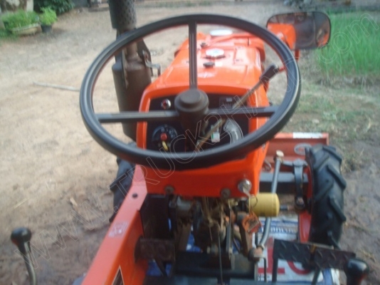 รถไถ KRT140 PLUS อุปกรณ์มีล้อเหล็ก มีดดันหน้า ผาน 3