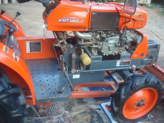 รถไถ KRT140 PLUS อุปกรณ์มีล้อเหล็ก มีดดันหน้า ผาน 3