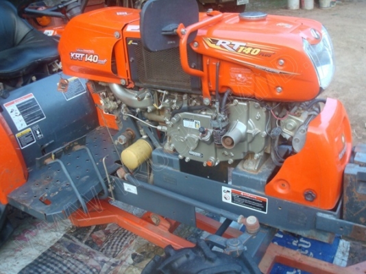 รถไถ KRT140 PLUS อุปกรณ์มีล้อเหล็ก มีดดันหน้า ผาน 3